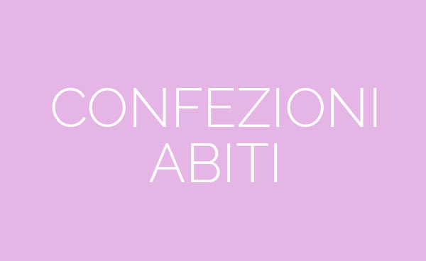 Confezione abiti